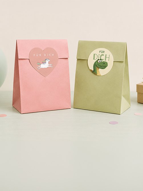 Geschenkaufkleber