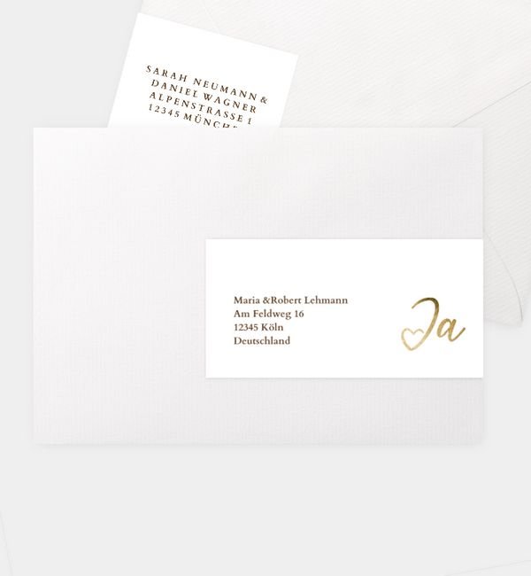 Ja · Mitten ins Herz