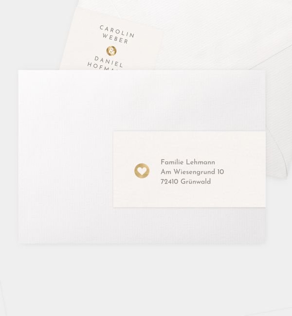 Kombi-Adressaufkleber