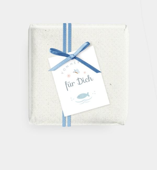 Geschenkanhänger rechteckig
