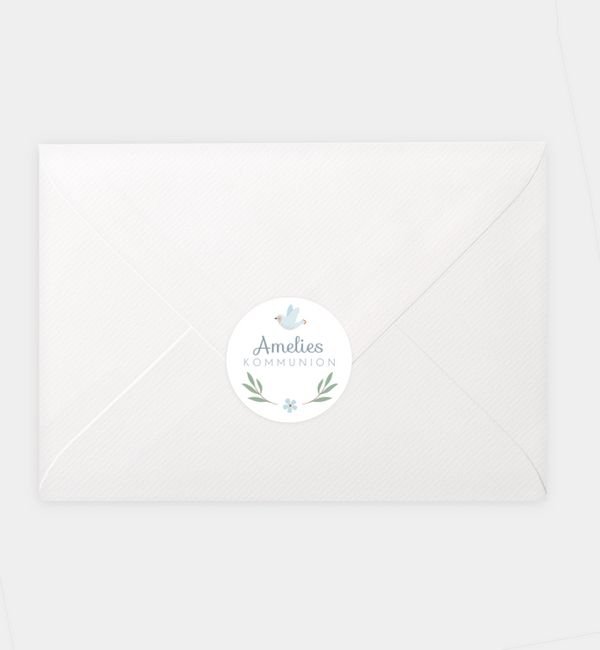 Siegelsticker rund