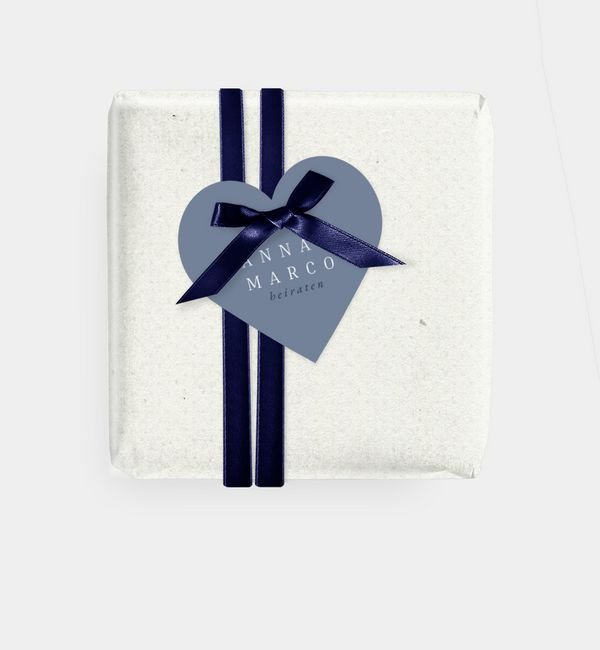 Geschenkanhänger Herz