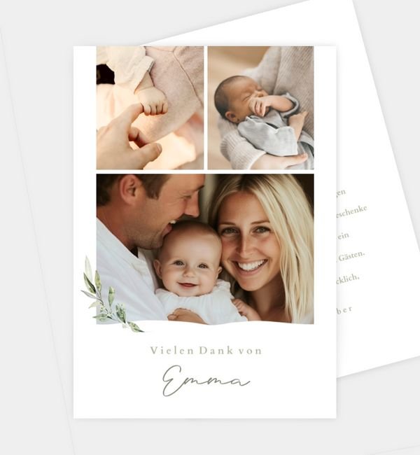 Postkarte hoch