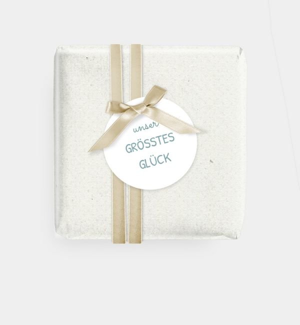 Geschenkanhänger rund