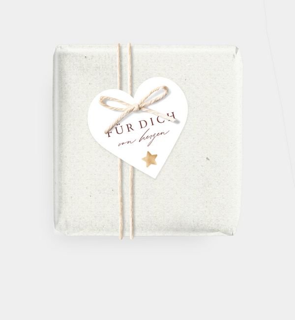 Geschenkanhänger Herz