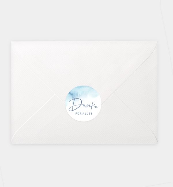 Siegelsticker rund