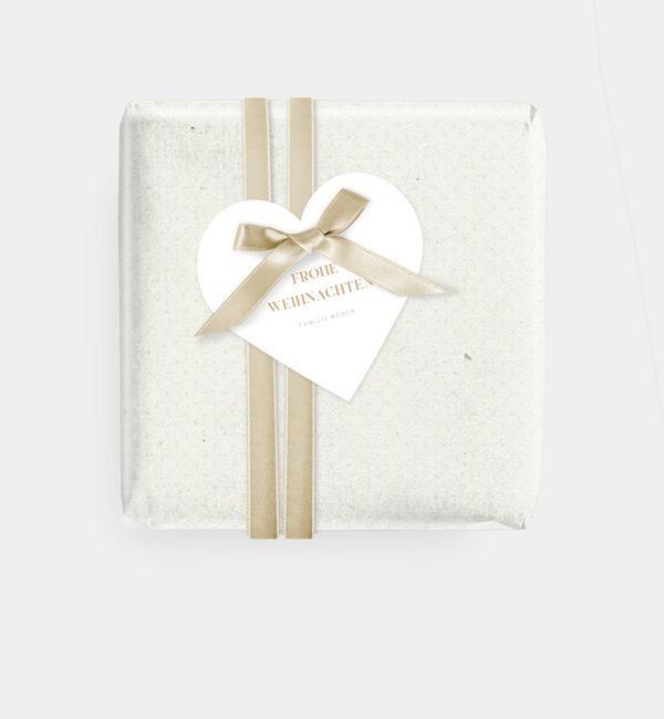 Geschenkanhänger Herz