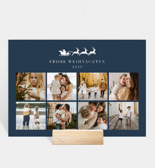 Tischnummern-Karte quer