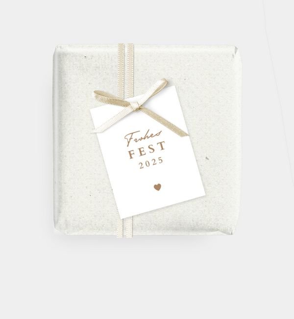 Geschenkanhänger rechteckig