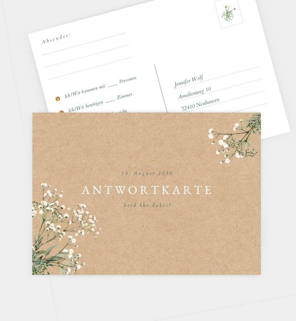 Postkarte quer