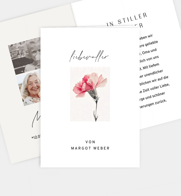 Liebevoller Abschied