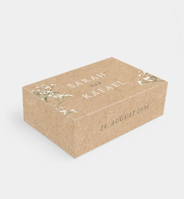 Geschenkbox flach