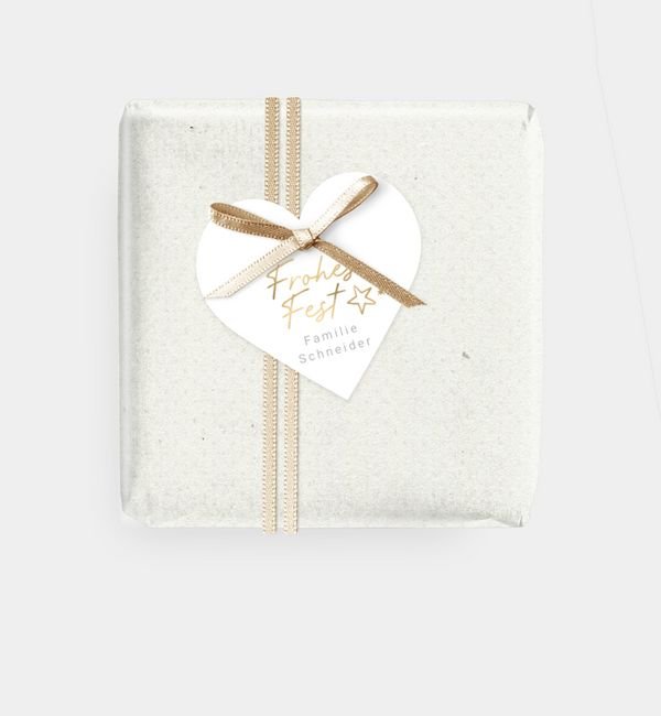 Geschenkanhänger Herz