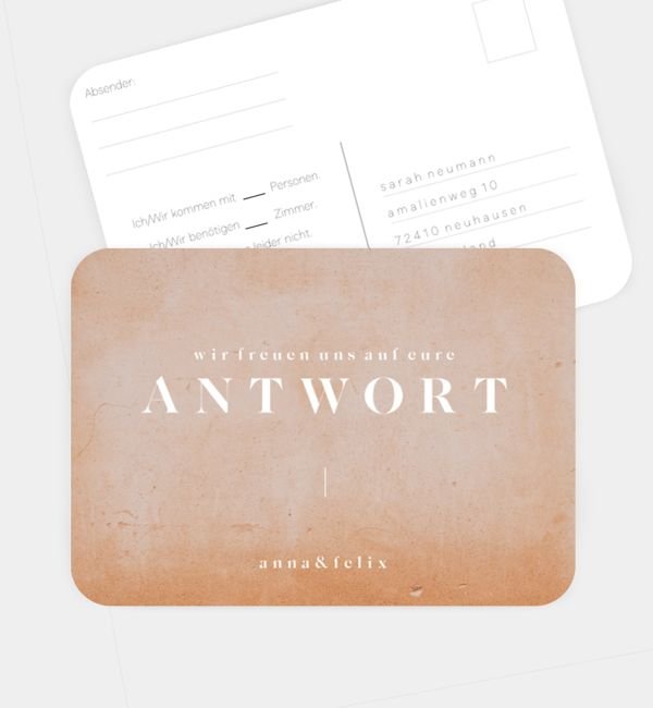 Postkarte quer