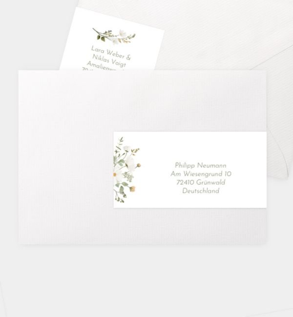 Kombi-Adressaufkleber