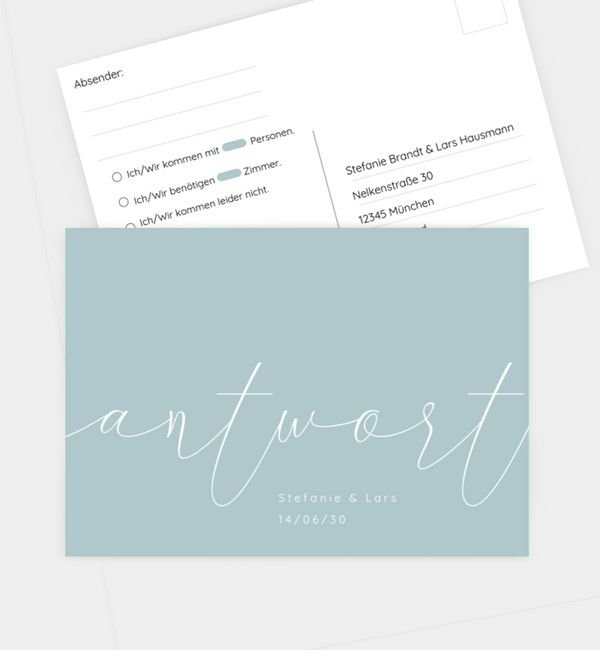 Postkarte quer