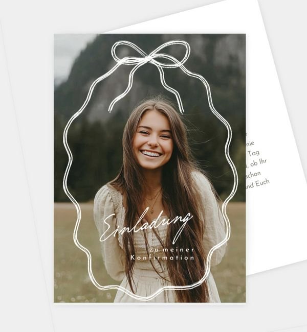 Postkarte hoch