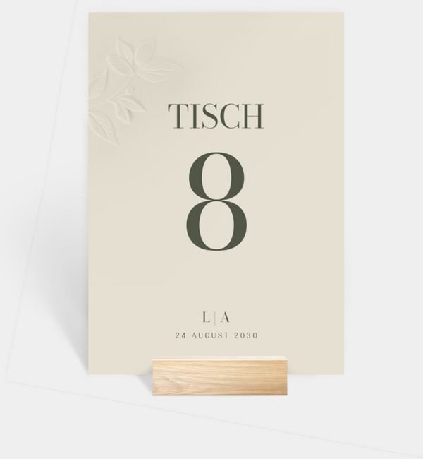 Botanical Garden · Prägeoptik