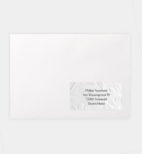 Botanical Garden · Prägeoptik