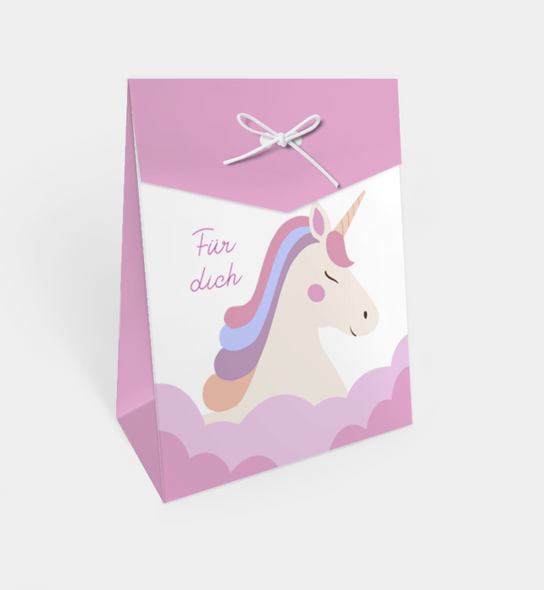 Geschenktasche mit Band