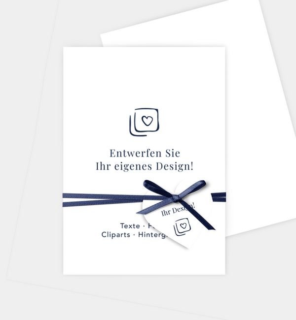 Postkarte hoch