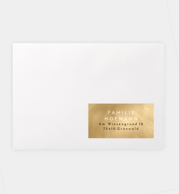 Empfรคngeraufkleber