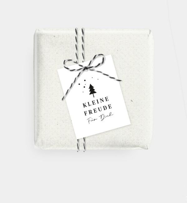 Geschenkanhänger rechteckig