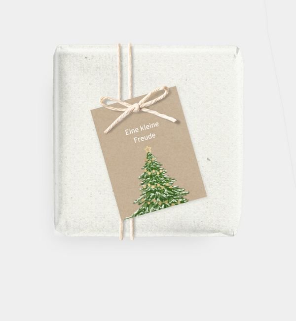 Geschenkanhänger rechteckig