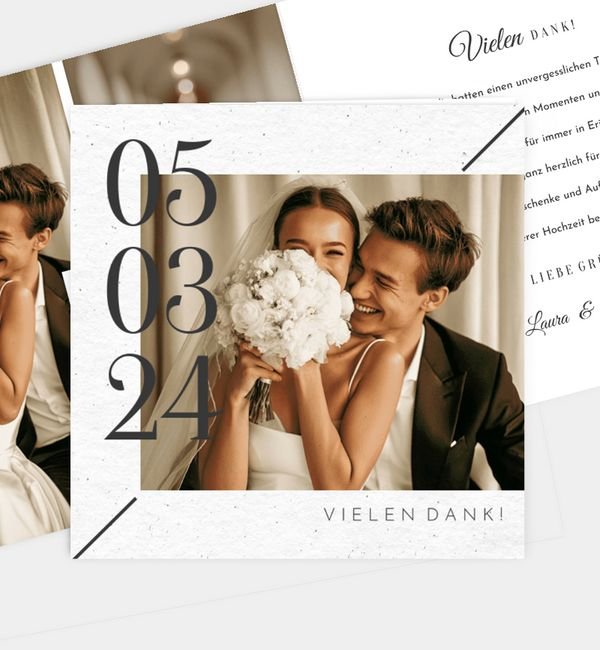 Klappkarte quadratisch