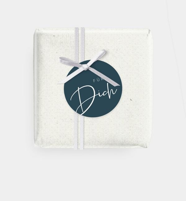 Geschenkanhänger rund