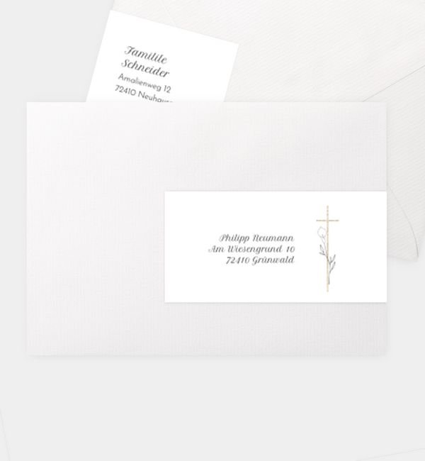 Kombi-Adressaufkleber