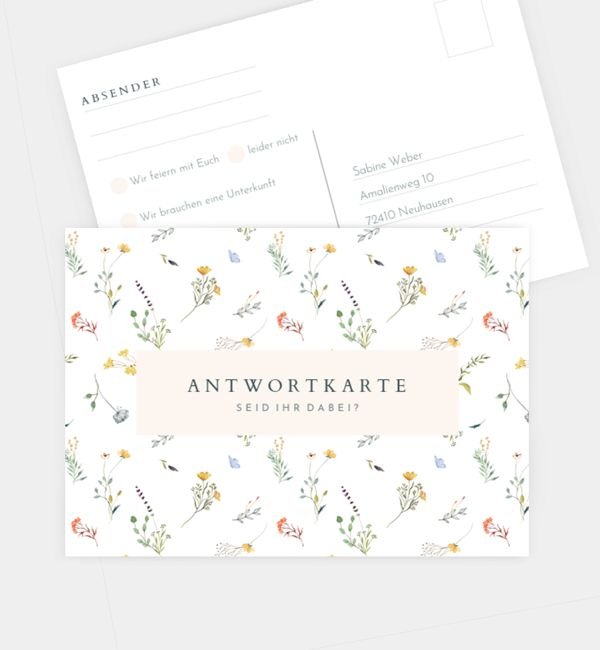 Postkarte quer