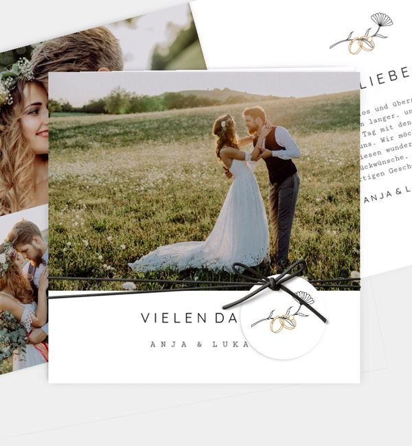 Klappkarte quadratisch