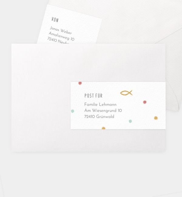 Kombi-Adressaufkleber