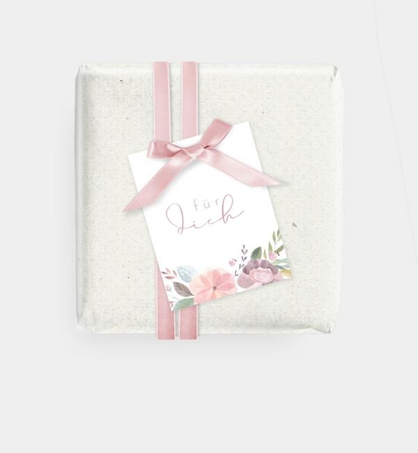 Geschenkanhänger rechteckig