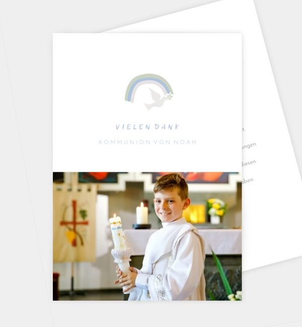 Postkarte hoch