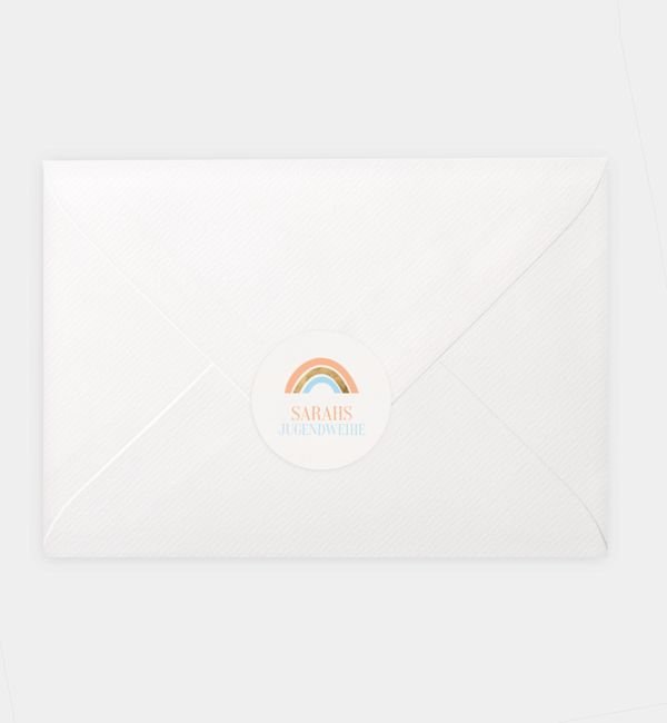 Siegelsticker rund