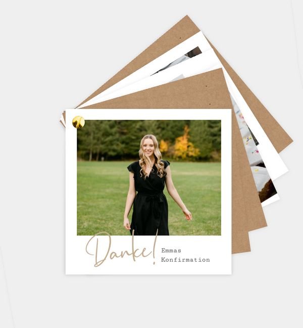 Kartenfächer quadratisch