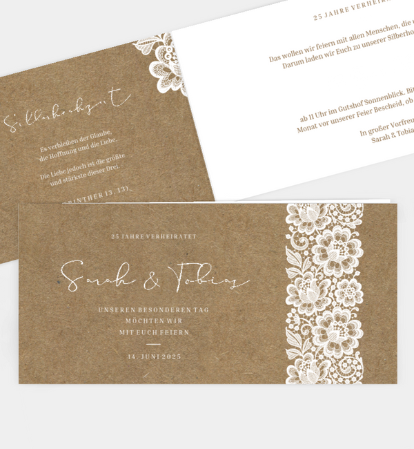 Zartes Blumenband · Vintage