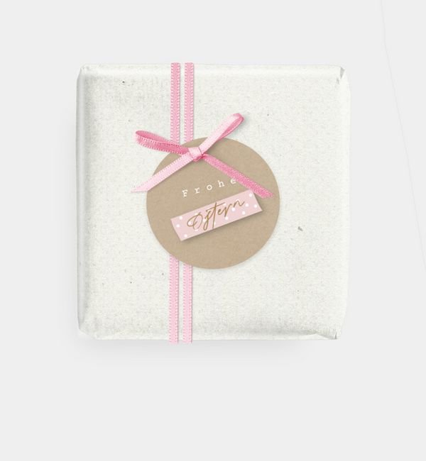 Geschenkanhänger rund