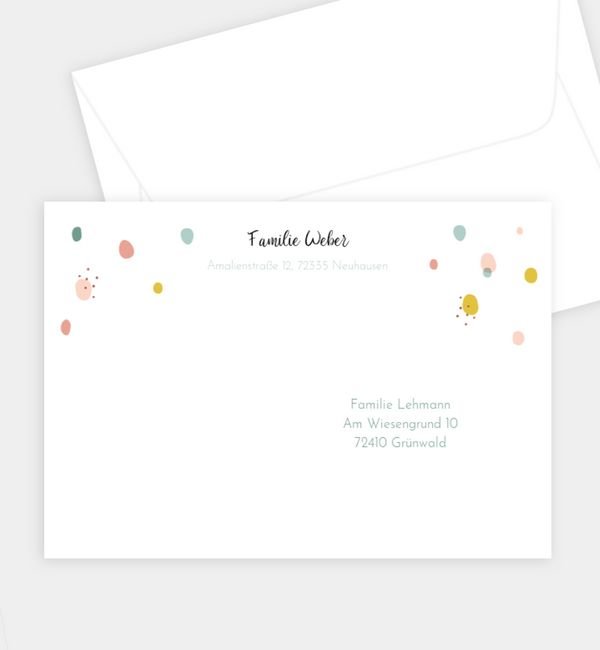 Briefumschlag gerade