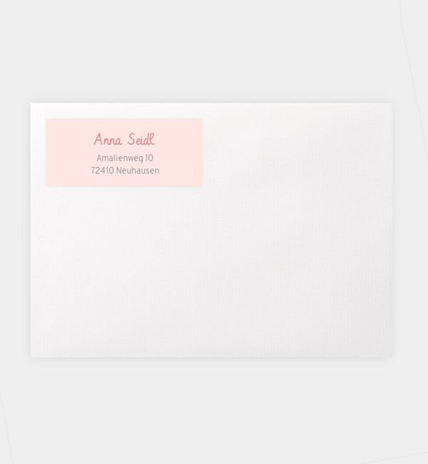 Absenderaufkleber