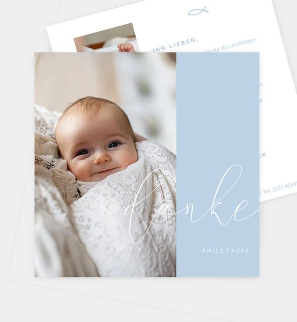 Postkarte quadratisch