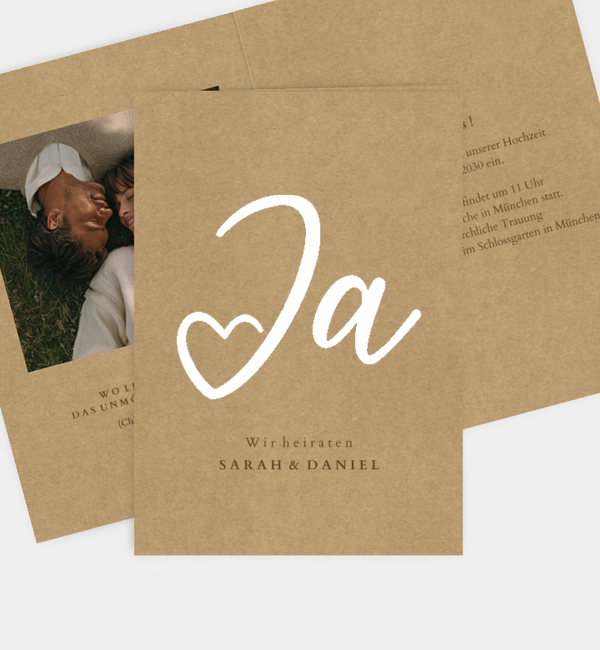 Ja · Mitten ins Herz