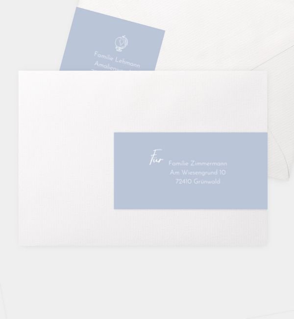 Kombi-Adressaufkleber