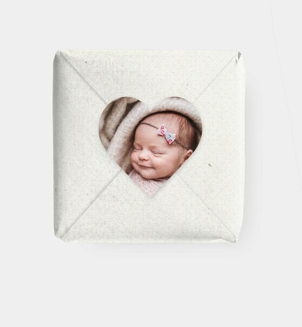 Geschenkaufkleber Herz