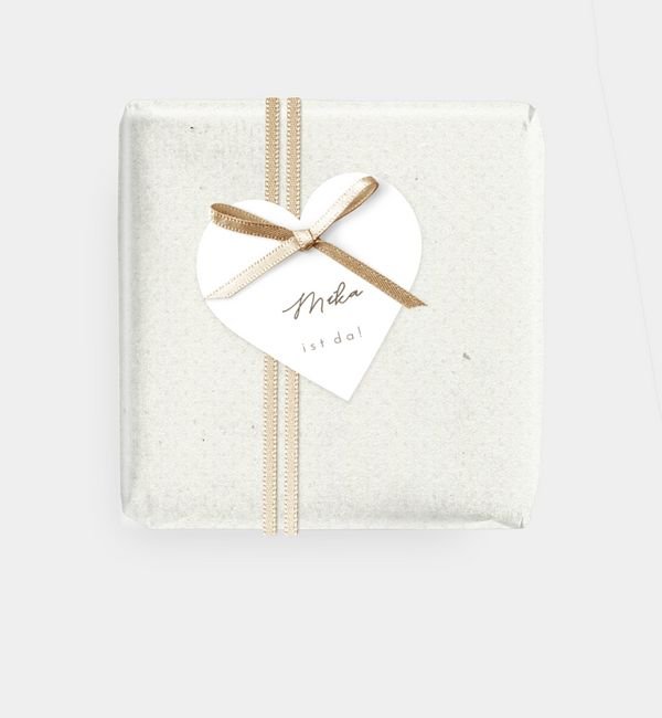 Geschenkanhänger Herz