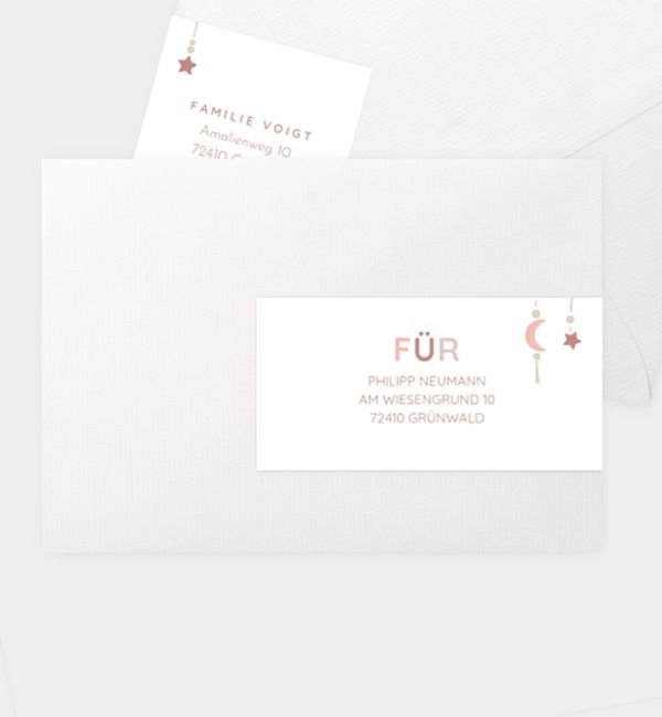 Kombi-Adressaufkleber