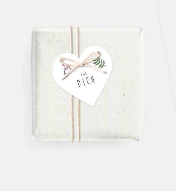 Geschenkanhänger Herz