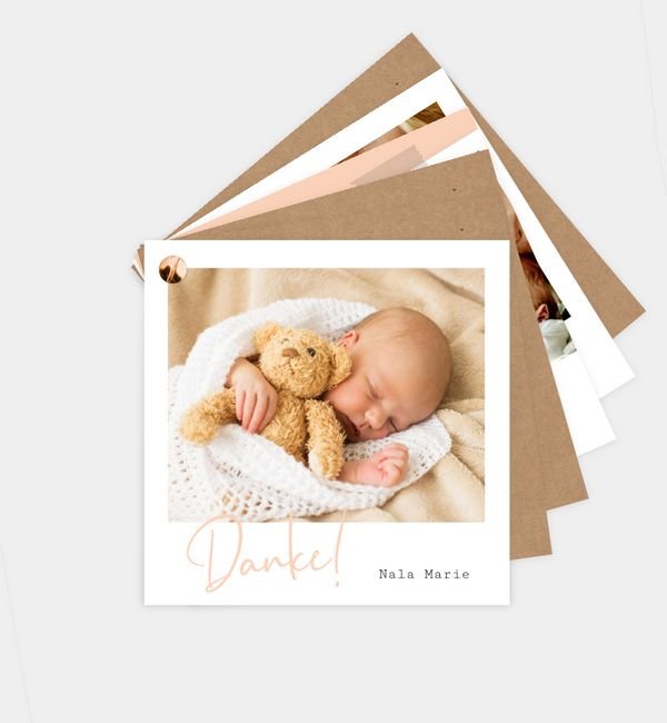 Kartenfächer quadratisch